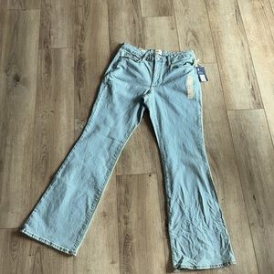 NWT Vintage high rise flares